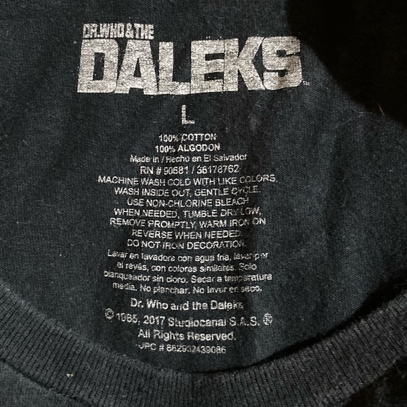 Dr. Who Tee L unisex - Picture 3 of 3